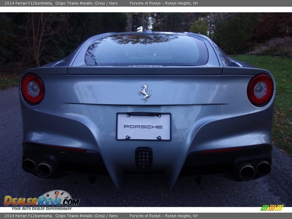 2014 Ferrari F12berlinetta Grigio Titanio Metallic (Grey) / Nero Photo #5