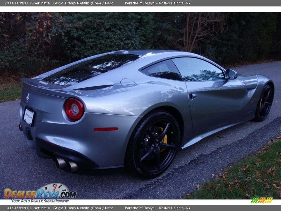 2014 Ferrari F12berlinetta Grigio Titanio Metallic (Grey) / Nero Photo #6