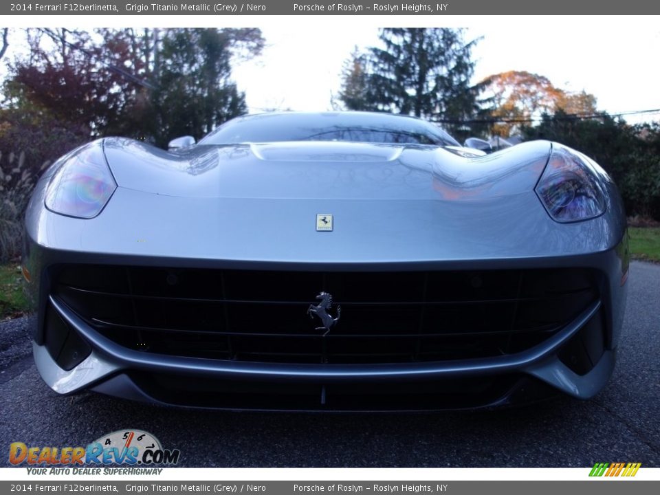 2014 Ferrari F12berlinetta Grigio Titanio Metallic (Grey) / Nero Photo #11