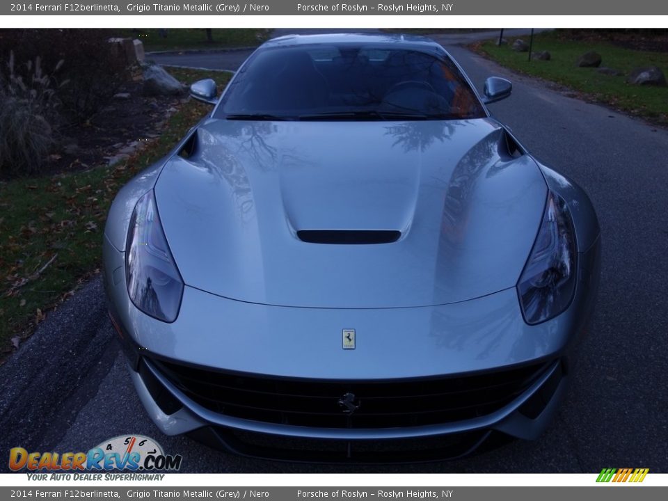 2014 Ferrari F12berlinetta Grigio Titanio Metallic (Grey) / Nero Photo #12