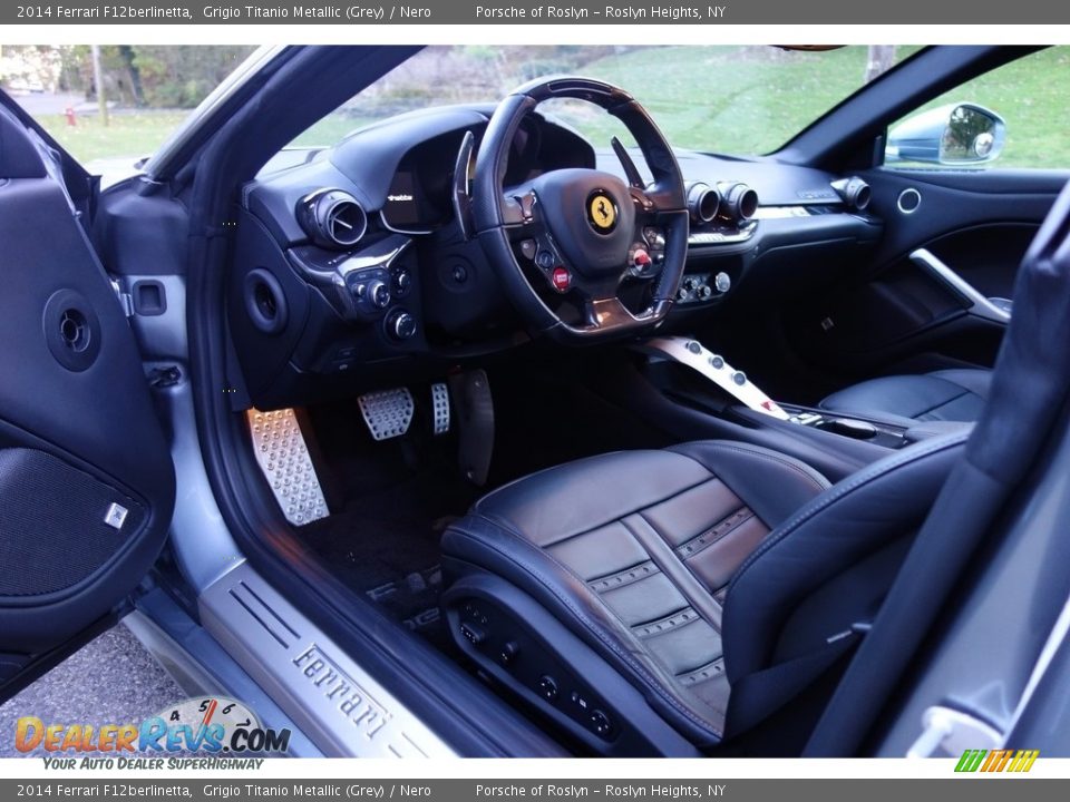 Nero Interior - 2014 Ferrari F12berlinetta  Photo #13
