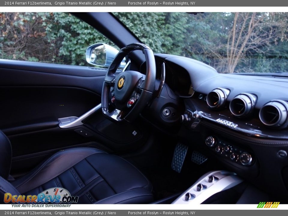 2014 Ferrari F12berlinetta Grigio Titanio Metallic (Grey) / Nero Photo #20