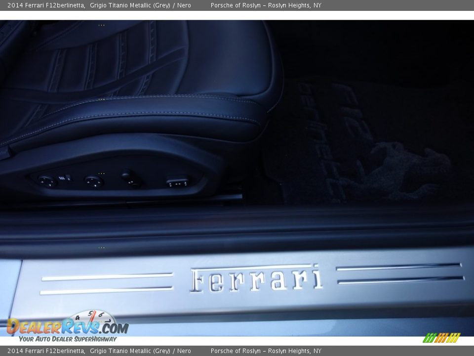 2014 Ferrari F12berlinetta Grigio Titanio Metallic (Grey) / Nero Photo #24