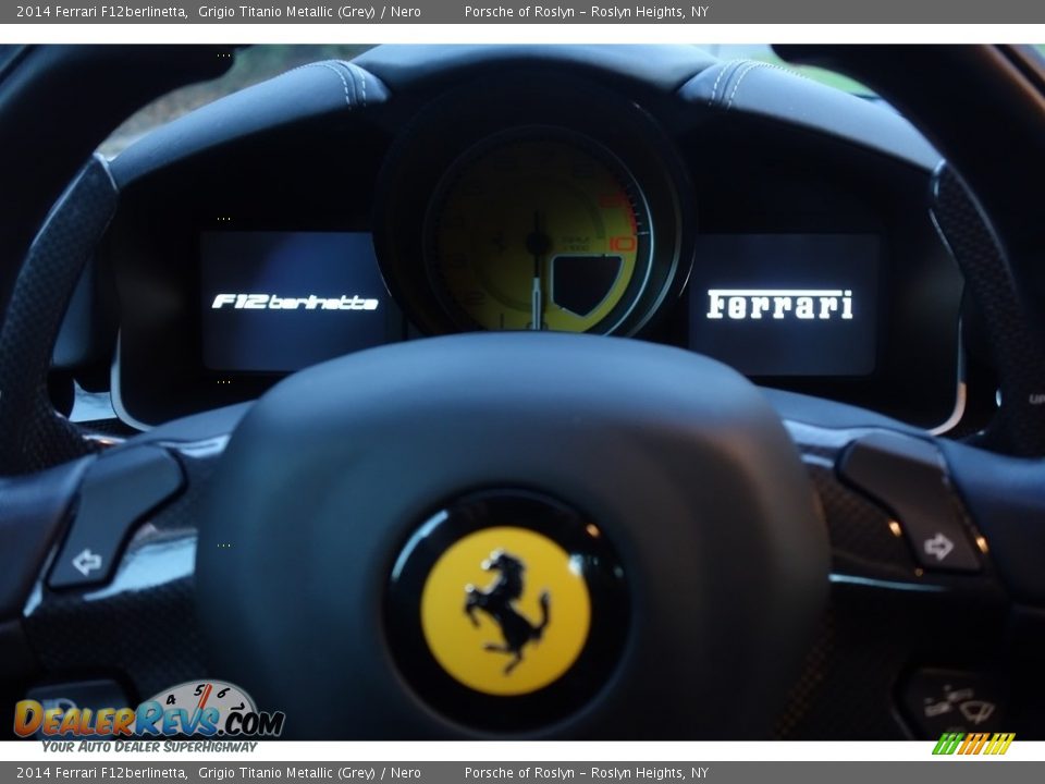 2014 Ferrari F12berlinetta Grigio Titanio Metallic (Grey) / Nero Photo #26