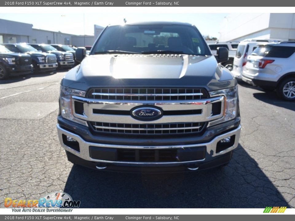 2018 Ford F150 XLT SuperCrew 4x4 Magnetic / Earth Gray Photo #4