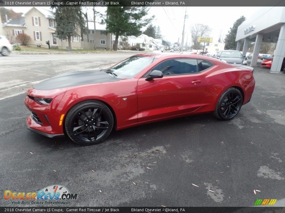 Garnet Red Tintcoat 2018 Chevrolet Camaro LS Coupe Photo #4
