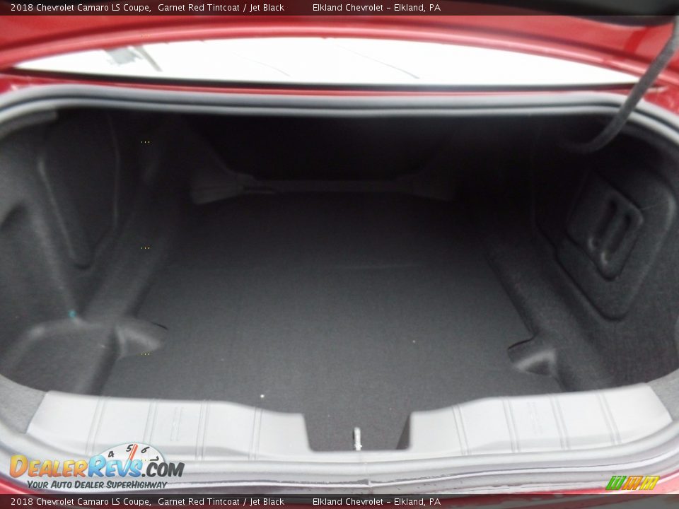2018 Chevrolet Camaro LS Coupe Garnet Red Tintcoat / Jet Black Photo #10