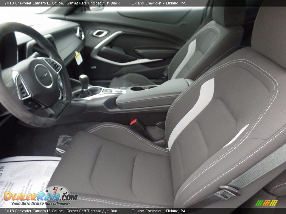 Jet Black Interior - 2018 Chevrolet Camaro LS Coupe Photo #12