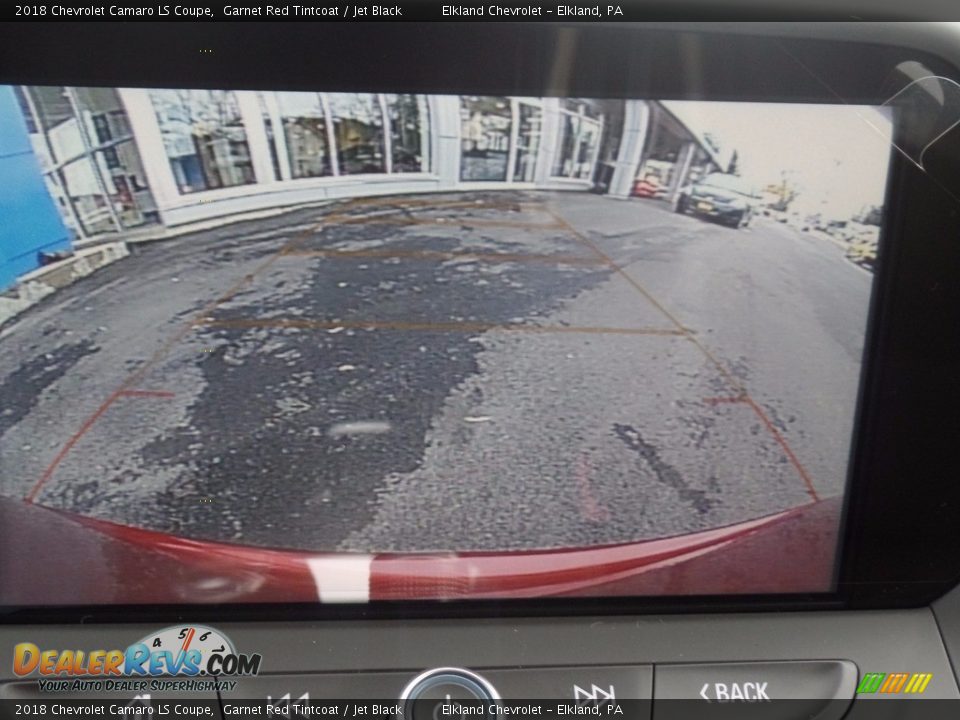 2018 Chevrolet Camaro LS Coupe Garnet Red Tintcoat / Jet Black Photo #23