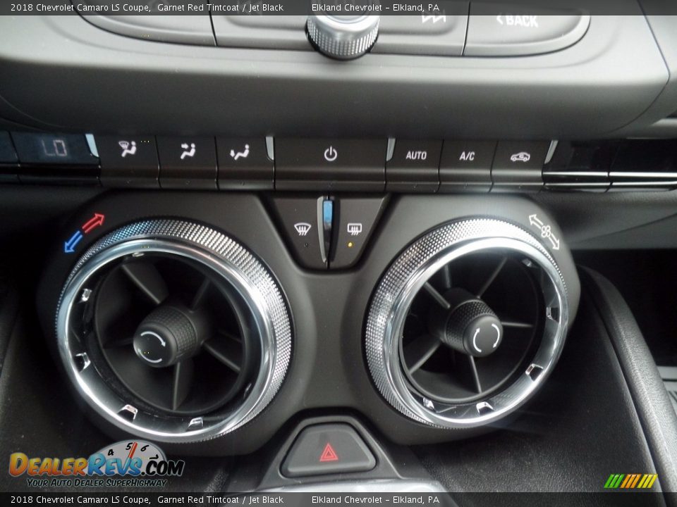 2018 Chevrolet Camaro LS Coupe Garnet Red Tintcoat / Jet Black Photo #24