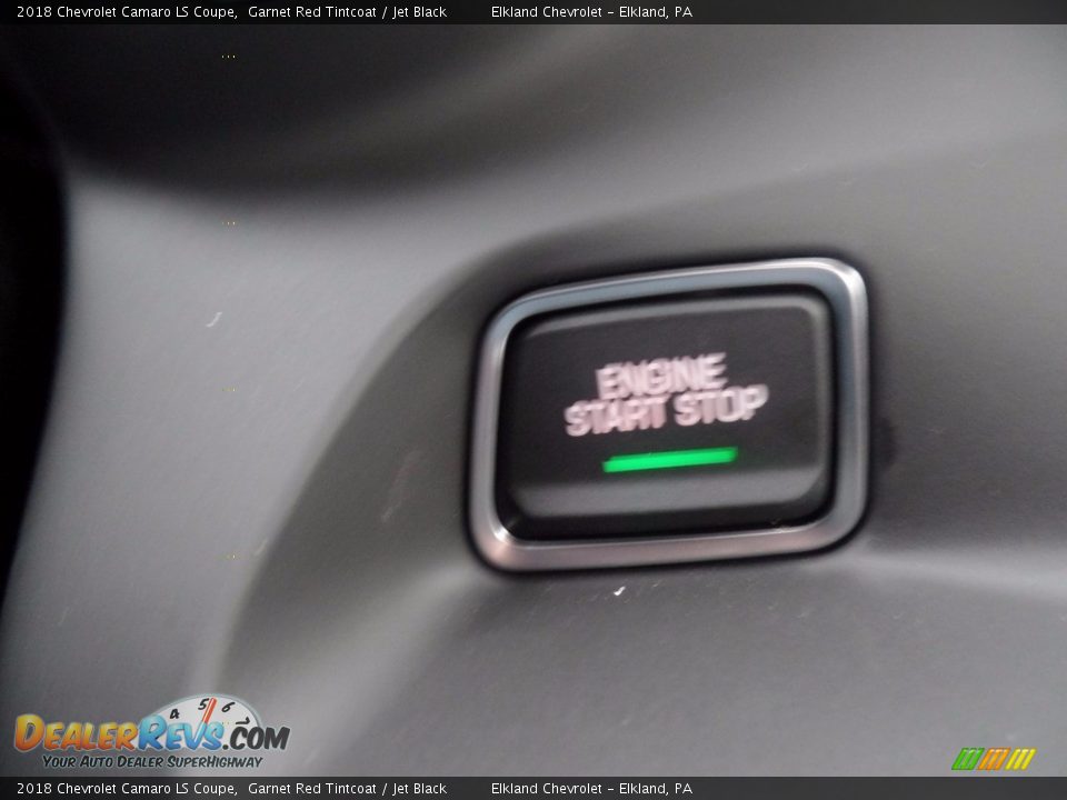 2018 Chevrolet Camaro LS Coupe Garnet Red Tintcoat / Jet Black Photo #25