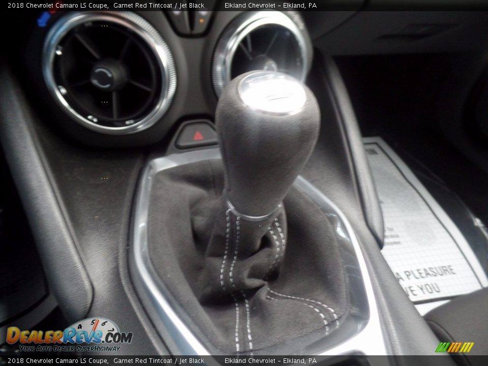 2018 Chevrolet Camaro LS Coupe Garnet Red Tintcoat / Jet Black Photo #26