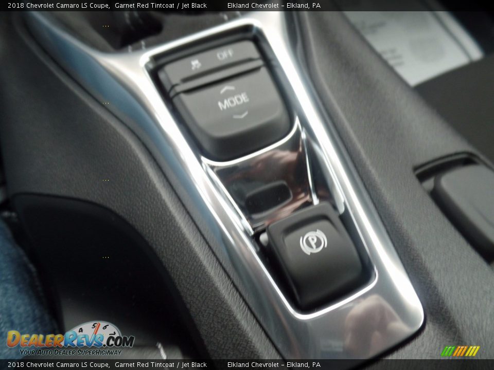 2018 Chevrolet Camaro LS Coupe Garnet Red Tintcoat / Jet Black Photo #27