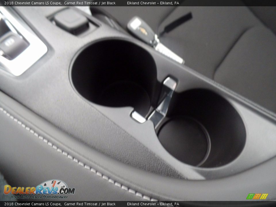 2018 Chevrolet Camaro LS Coupe Garnet Red Tintcoat / Jet Black Photo #28