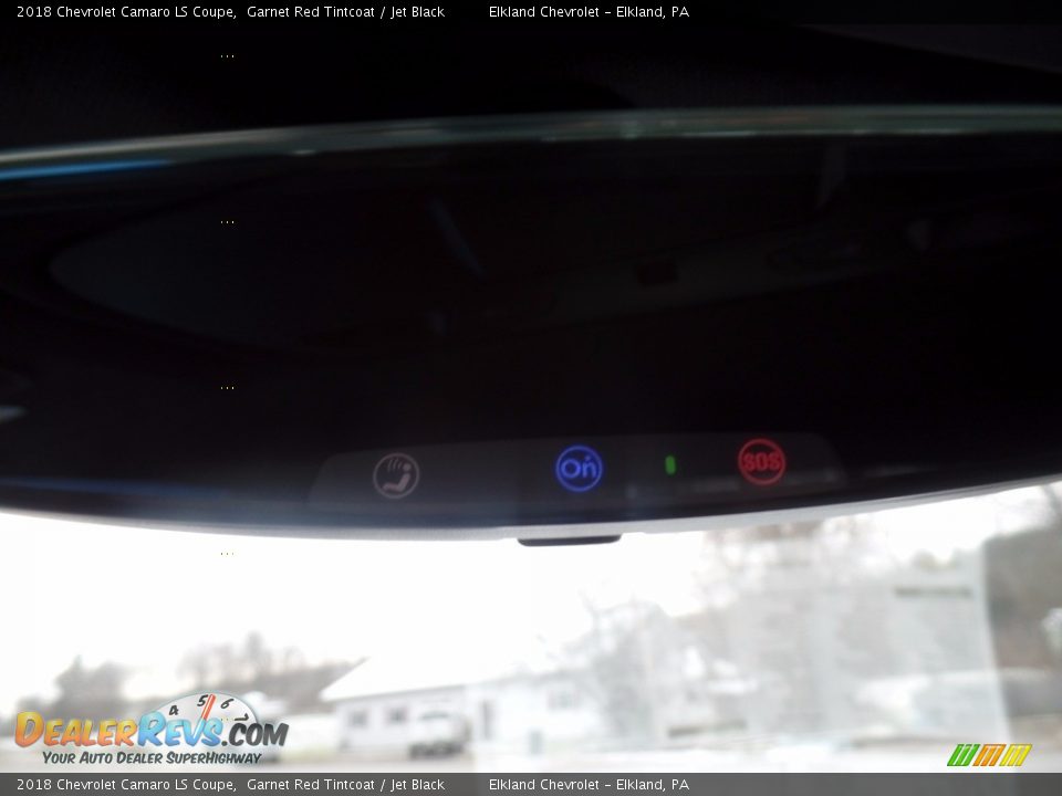 2018 Chevrolet Camaro LS Coupe Garnet Red Tintcoat / Jet Black Photo #29