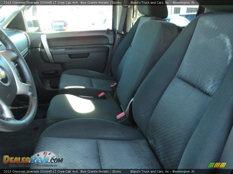 2013 Chevrolet Silverado 2500HD LT Crew Cab 4x4 Blue Granite Metallic / Ebony Photo #8