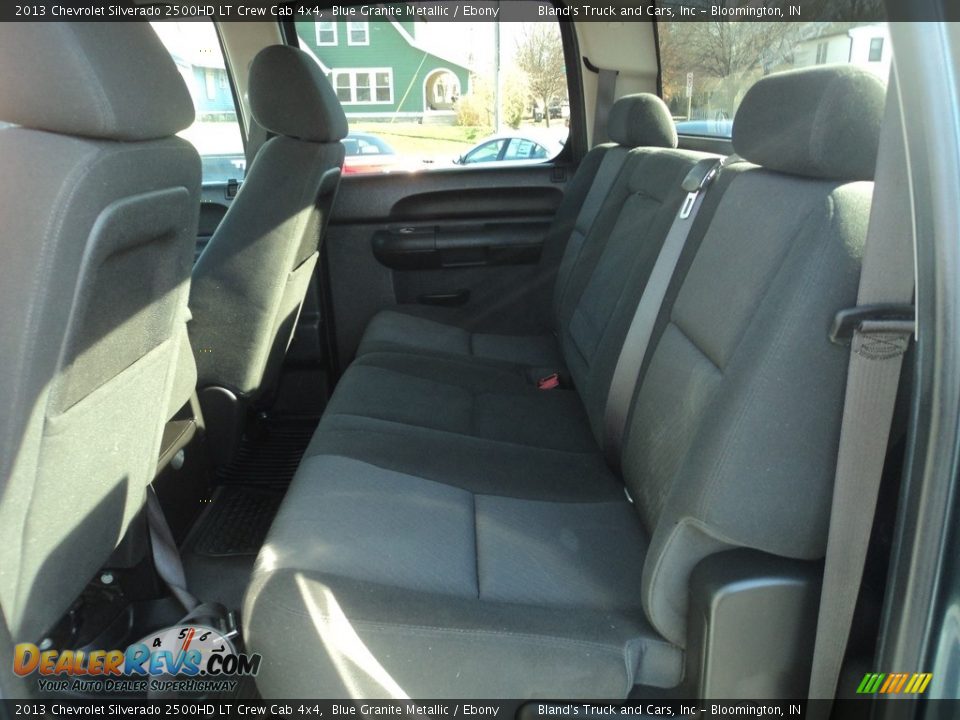 2013 Chevrolet Silverado 2500HD LT Crew Cab 4x4 Blue Granite Metallic / Ebony Photo #9