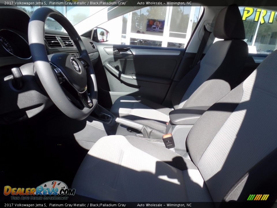 2017 Volkswagen Jetta S Platinum Gray Metallic / Black/Palladium Gray Photo #11