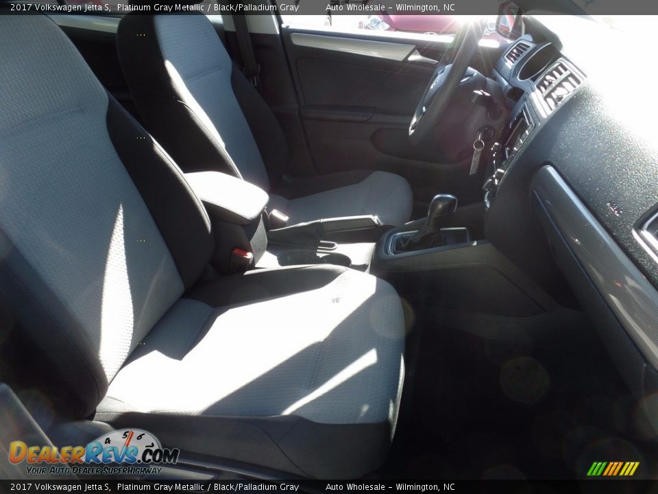 2017 Volkswagen Jetta S Platinum Gray Metallic / Black/Palladium Gray Photo #13