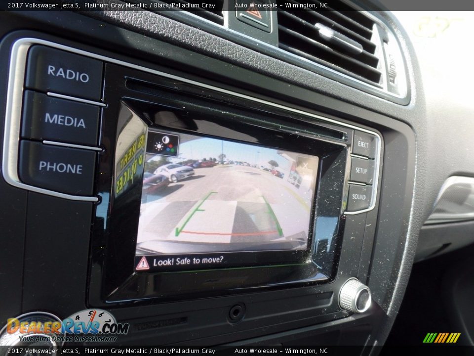 2017 Volkswagen Jetta S Platinum Gray Metallic / Black/Palladium Gray Photo #18