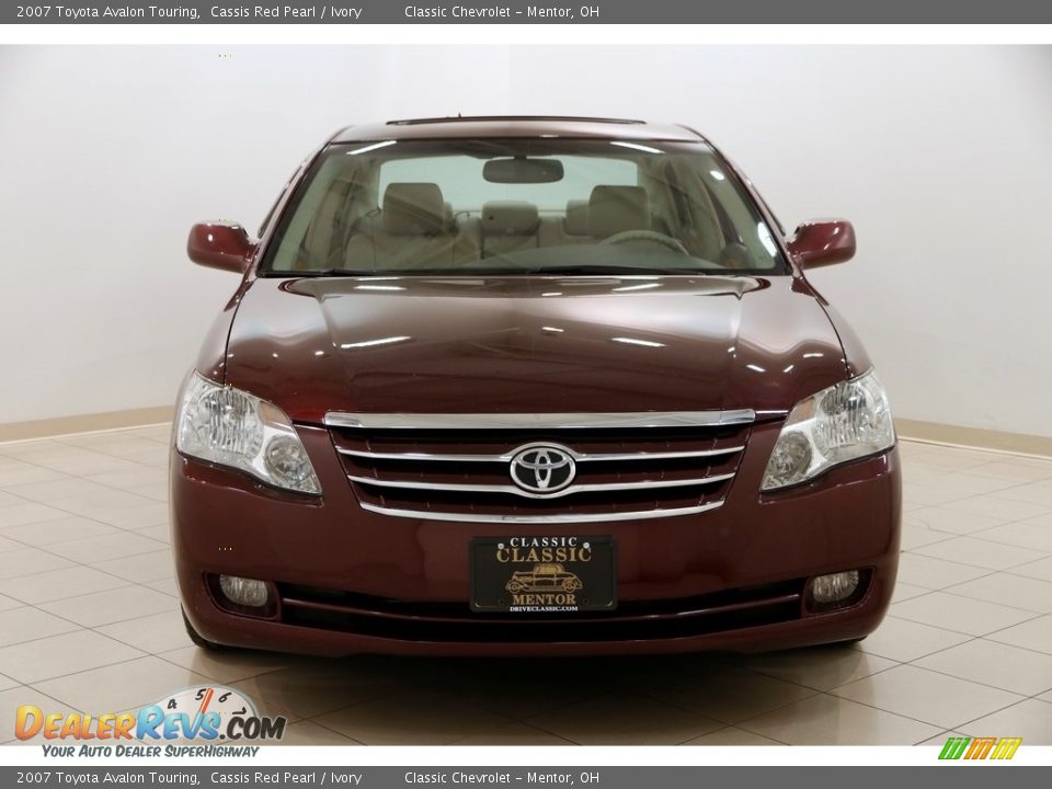 2007 Toyota Avalon Touring Cassis Red Pearl / Ivory Photo #2