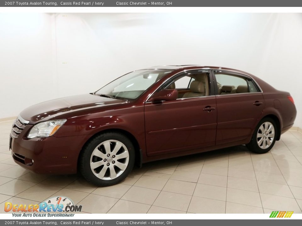 2007 Toyota Avalon Touring Cassis Red Pearl / Ivory Photo #3