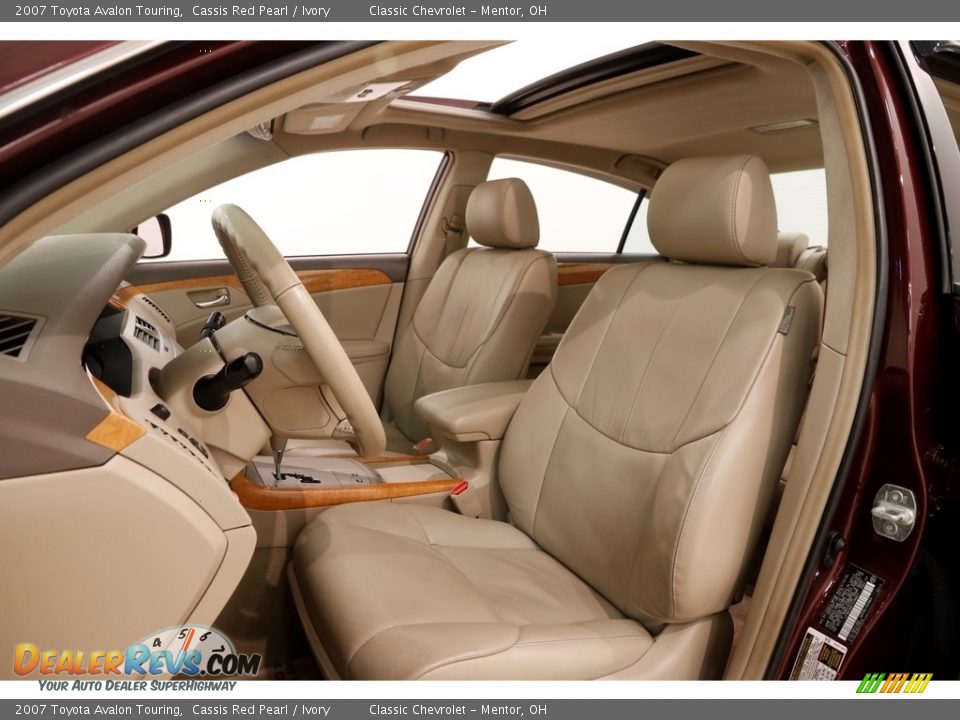 2007 Toyota Avalon Touring Cassis Red Pearl / Ivory Photo #5