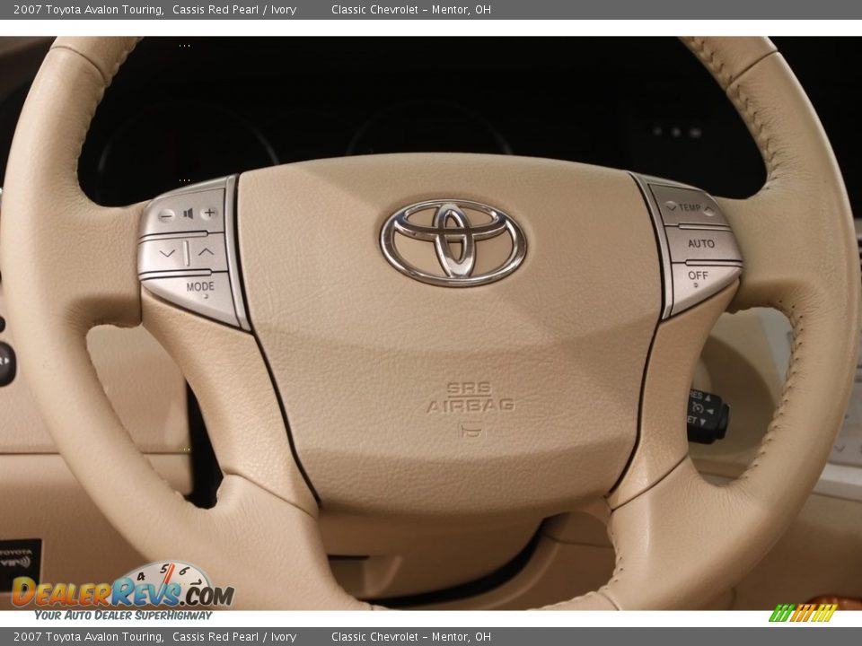 2007 Toyota Avalon Touring Cassis Red Pearl / Ivory Photo #7