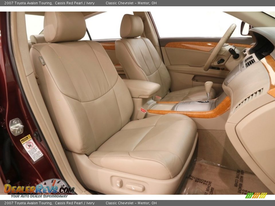 2007 Toyota Avalon Touring Cassis Red Pearl / Ivory Photo #15