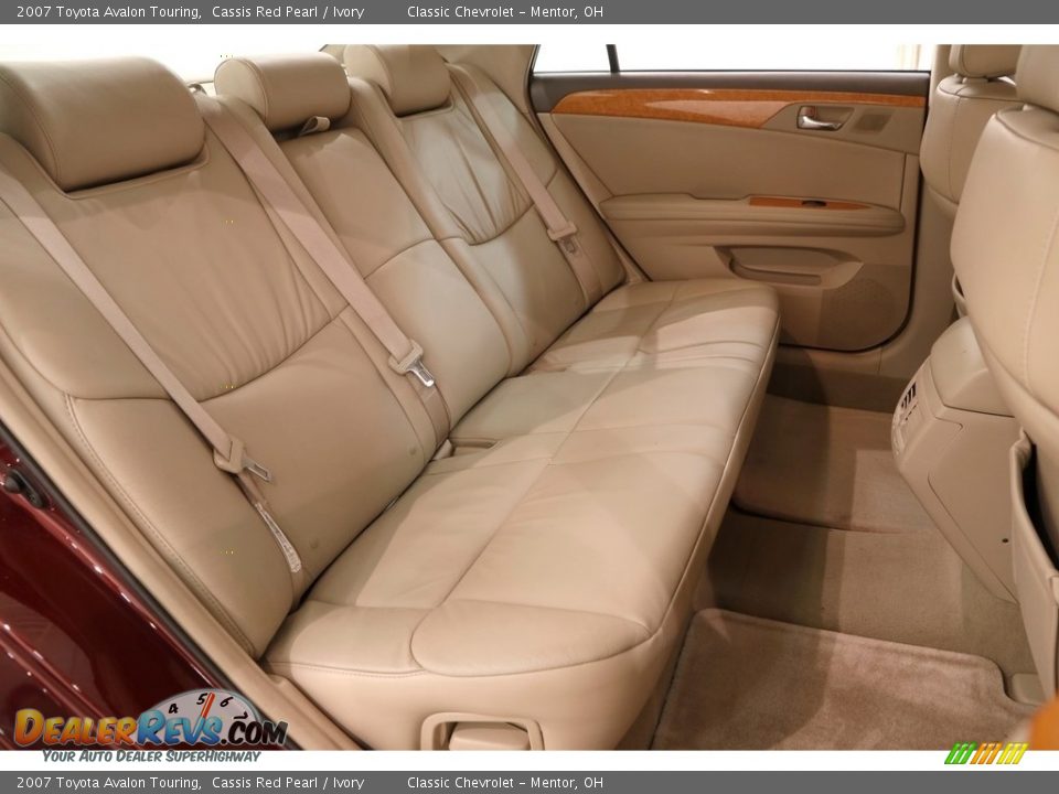 2007 Toyota Avalon Touring Cassis Red Pearl / Ivory Photo #16