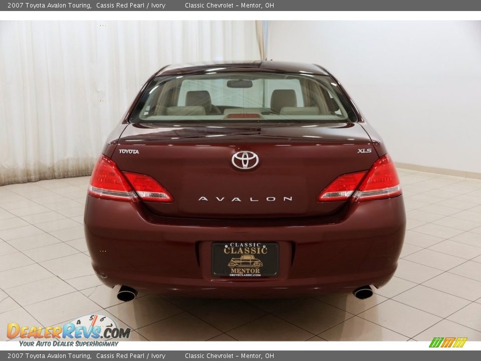 2007 Toyota Avalon Touring Cassis Red Pearl / Ivory Photo #19