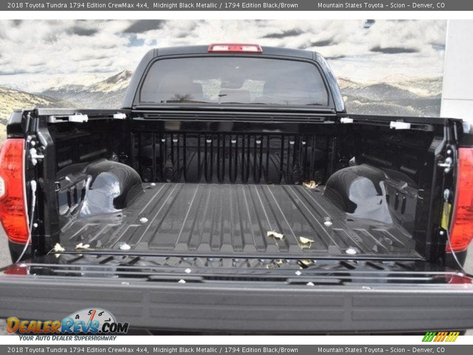 2018 Toyota Tundra 1794 Edition CrewMax 4x4 Midnight Black Metallic / 1794 Edition Black/Brown Photo #8