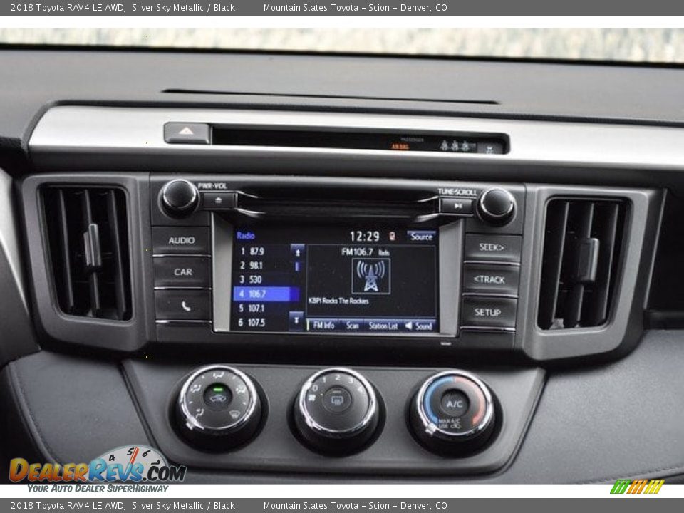 2018 Toyota RAV4 LE AWD Silver Sky Metallic / Black Photo #6