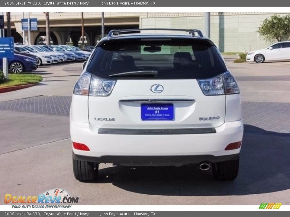 2006 Lexus RX 330 Crystal White Pearl / Ivory Photo #6