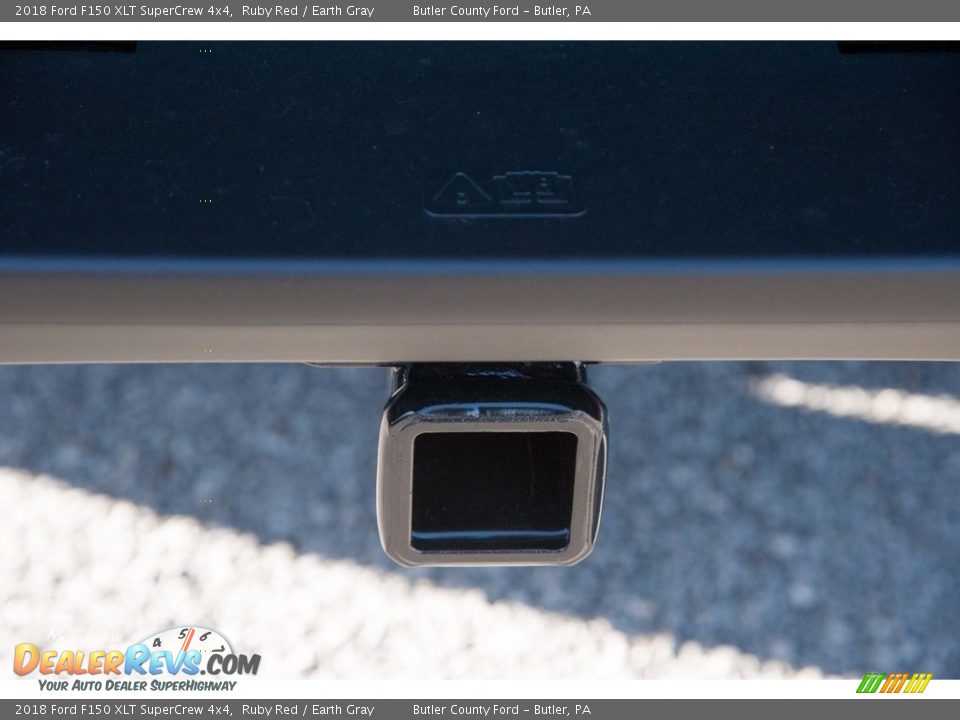 2018 Ford F150 XLT SuperCrew 4x4 Ruby Red / Earth Gray Photo #3