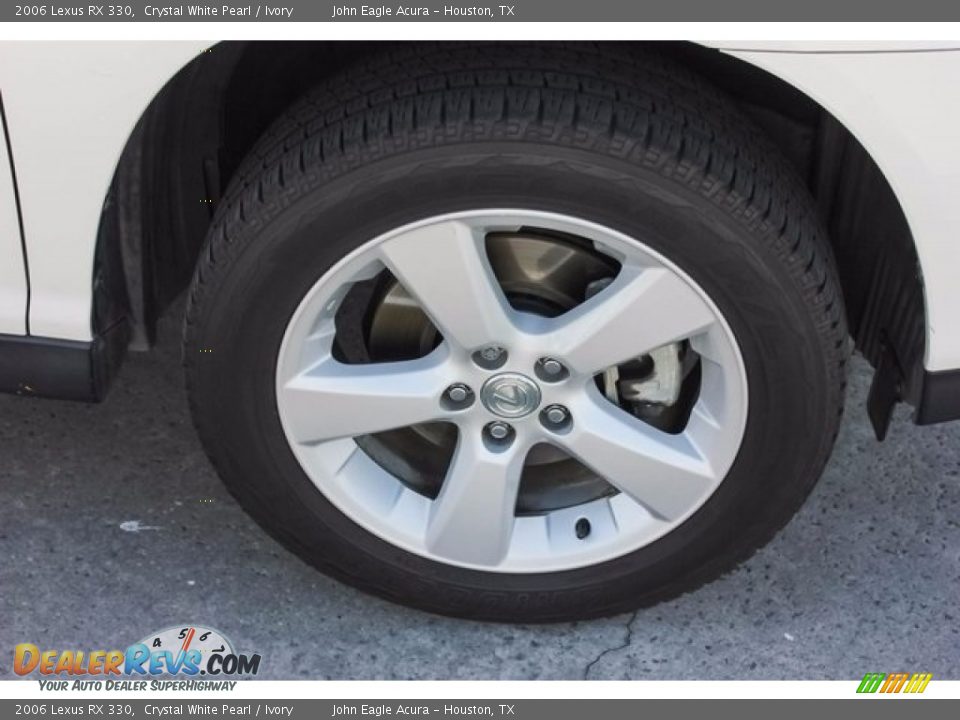 2006 Lexus RX 330 Crystal White Pearl / Ivory Photo #11