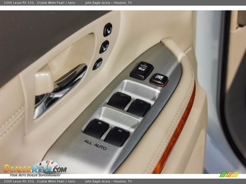 2006 Lexus RX 330 Crystal White Pearl / Ivory Photo #16