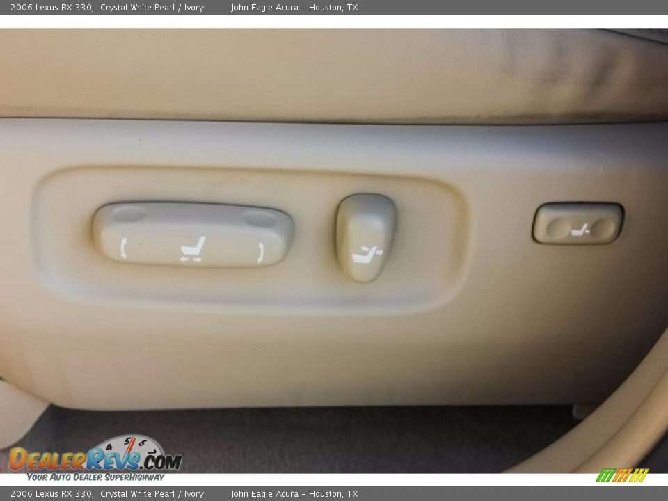 2006 Lexus RX 330 Crystal White Pearl / Ivory Photo #17