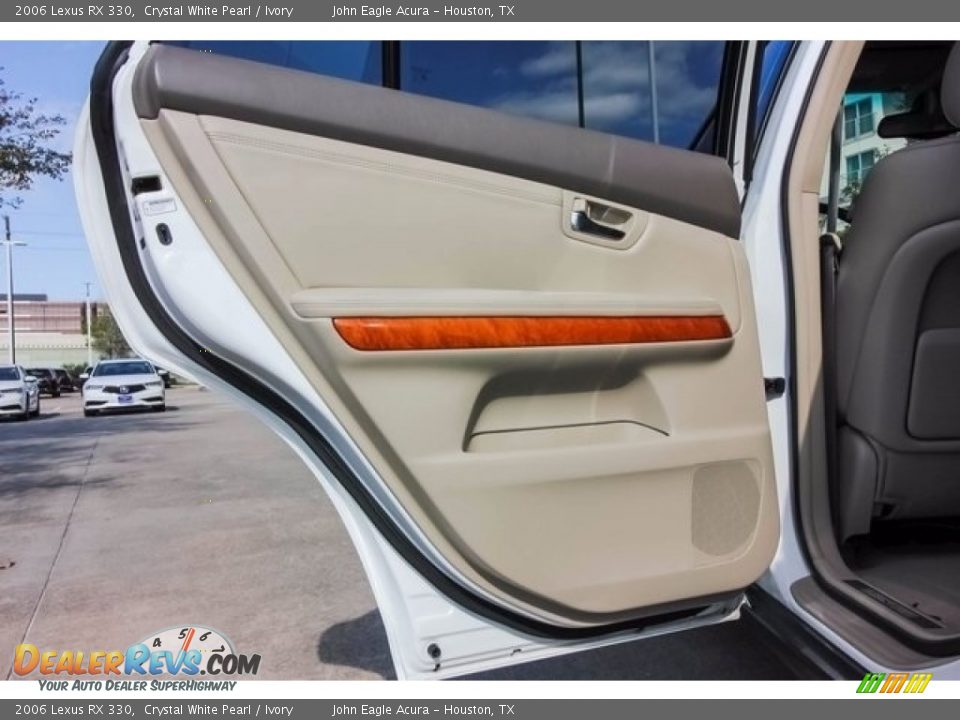2006 Lexus RX 330 Crystal White Pearl / Ivory Photo #20
