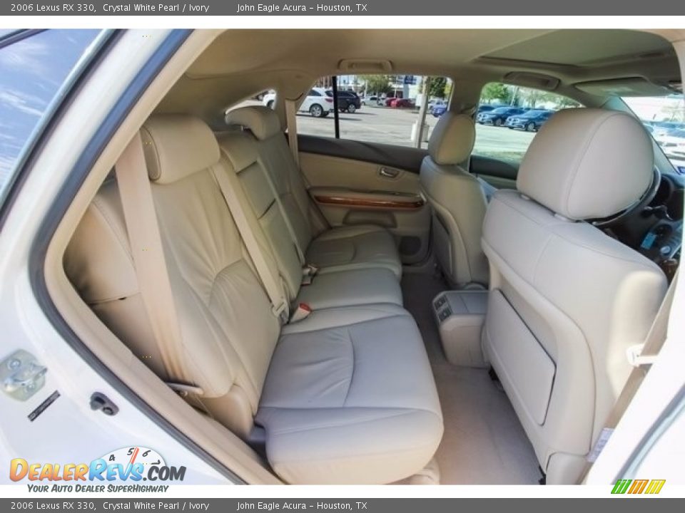 2006 Lexus RX 330 Crystal White Pearl / Ivory Photo #24