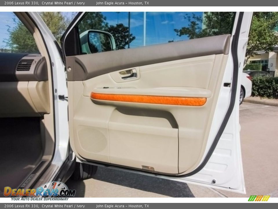 2006 Lexus RX 330 Crystal White Pearl / Ivory Photo #25