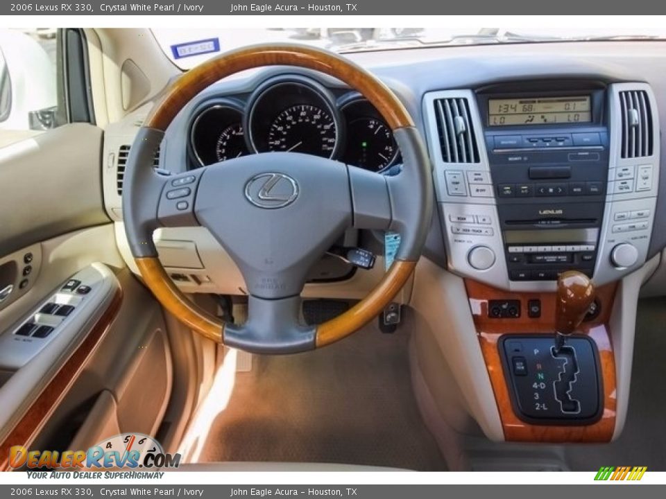 2006 Lexus RX 330 Crystal White Pearl / Ivory Photo #29