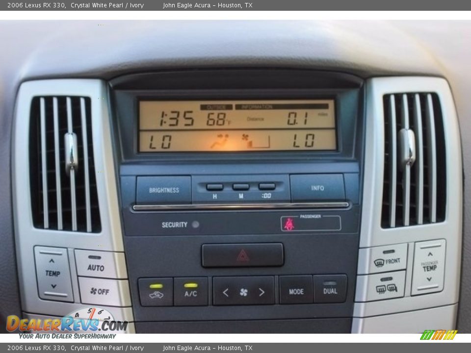 2006 Lexus RX 330 Crystal White Pearl / Ivory Photo #32