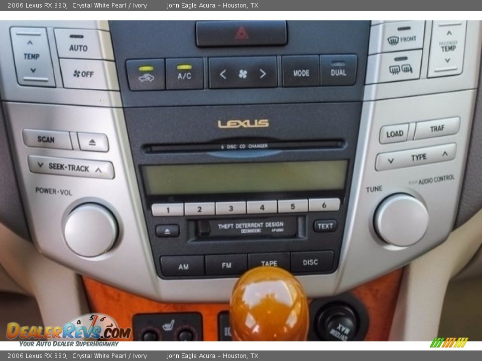 2006 Lexus RX 330 Crystal White Pearl / Ivory Photo #33