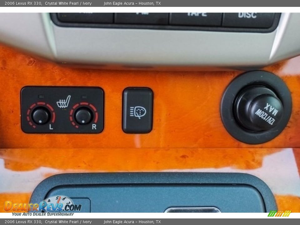 2006 Lexus RX 330 Crystal White Pearl / Ivory Photo #36