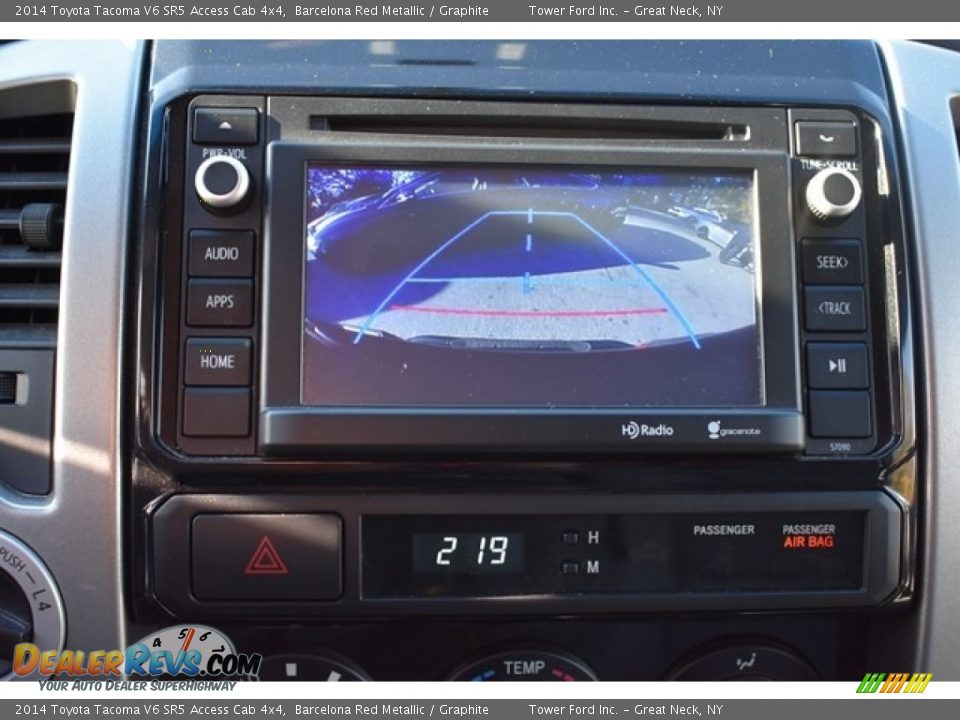 2014 Toyota Tacoma V6 SR5 Access Cab 4x4 Barcelona Red Metallic / Graphite Photo #19