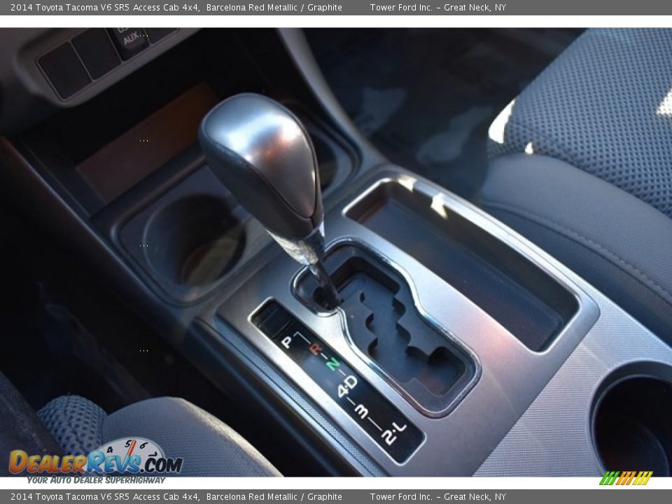 2014 Toyota Tacoma V6 SR5 Access Cab 4x4 Barcelona Red Metallic / Graphite Photo #23