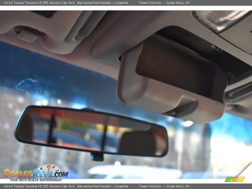 2014 Toyota Tacoma V6 SR5 Access Cab 4x4 Barcelona Red Metallic / Graphite Photo #29