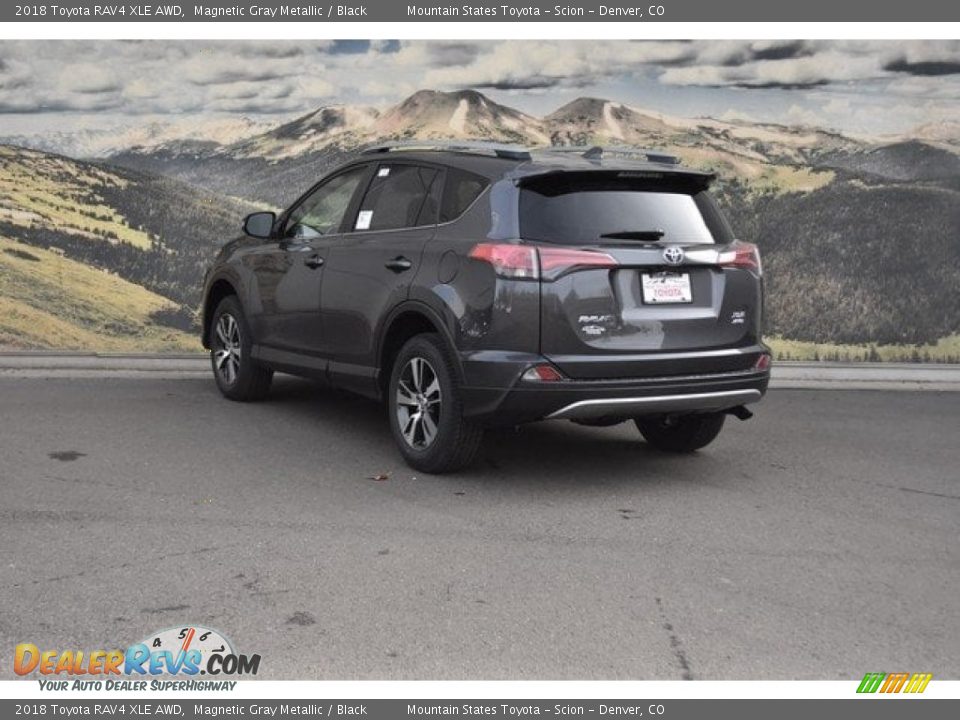 2018 Toyota RAV4 XLE AWD Magnetic Gray Metallic / Black Photo #3
