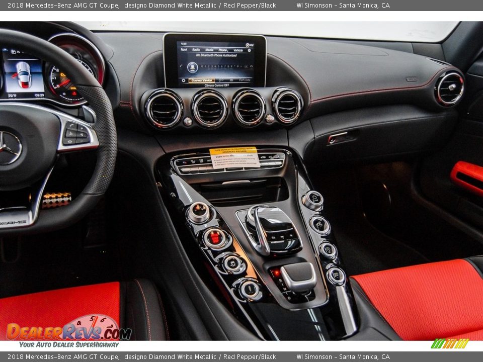 Controls of 2018 Mercedes-Benz AMG GT Coupe Photo #4